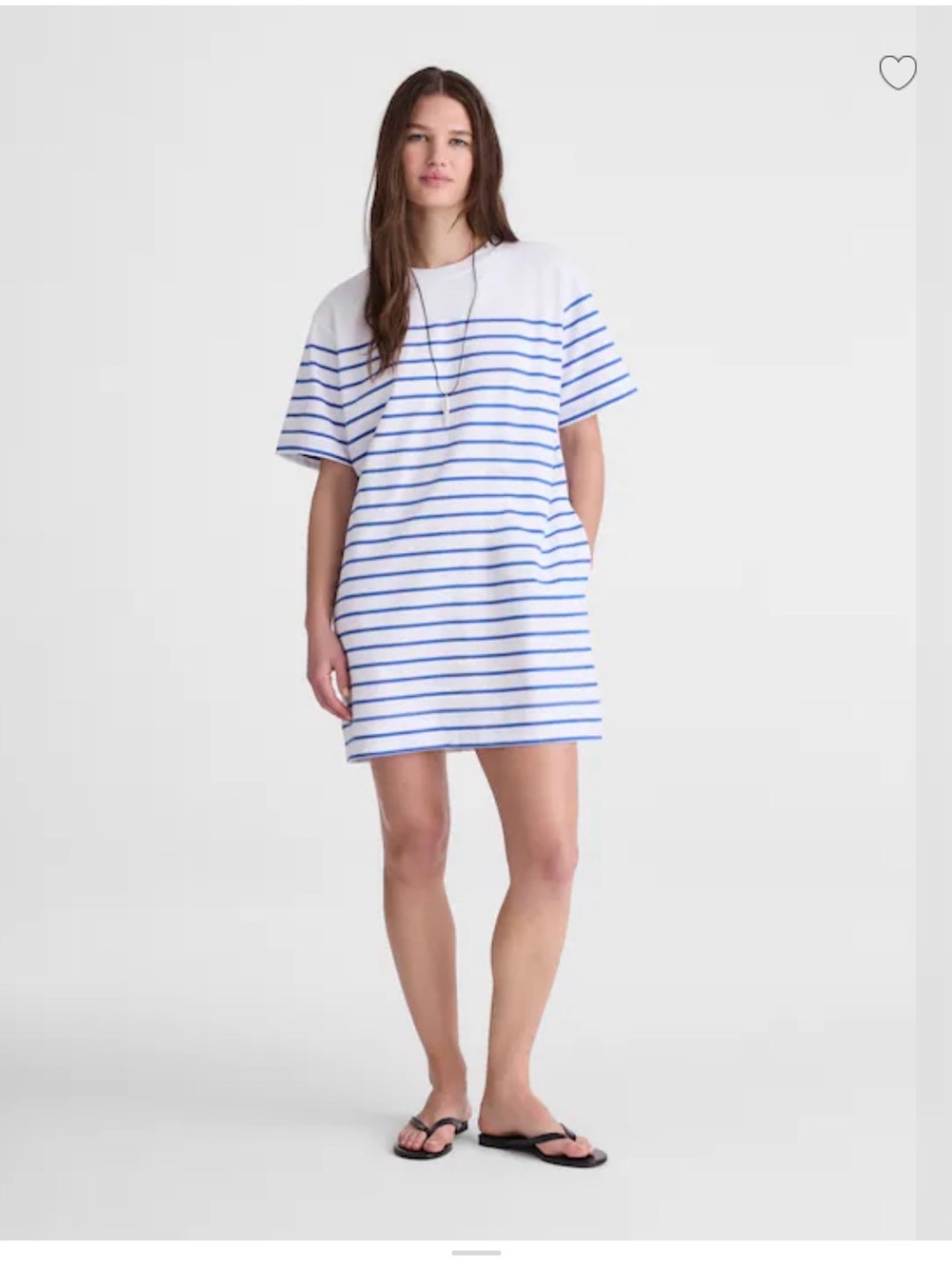 Madewell Crewneck Mini T-Shirt Dress size S